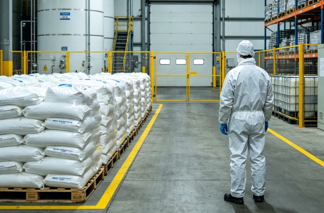 Caustic Soda Pearls Storage for Bulk Supply